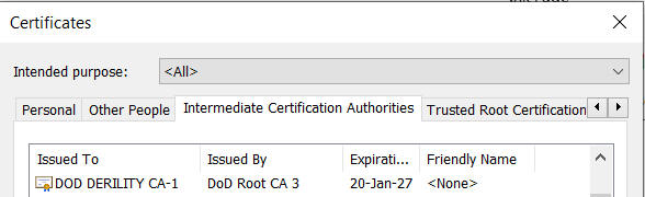 dod certificates for mac